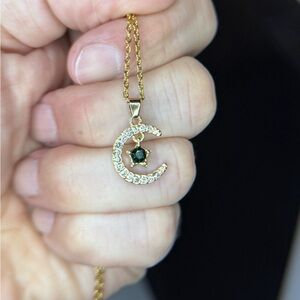 May Birthstone Necklace